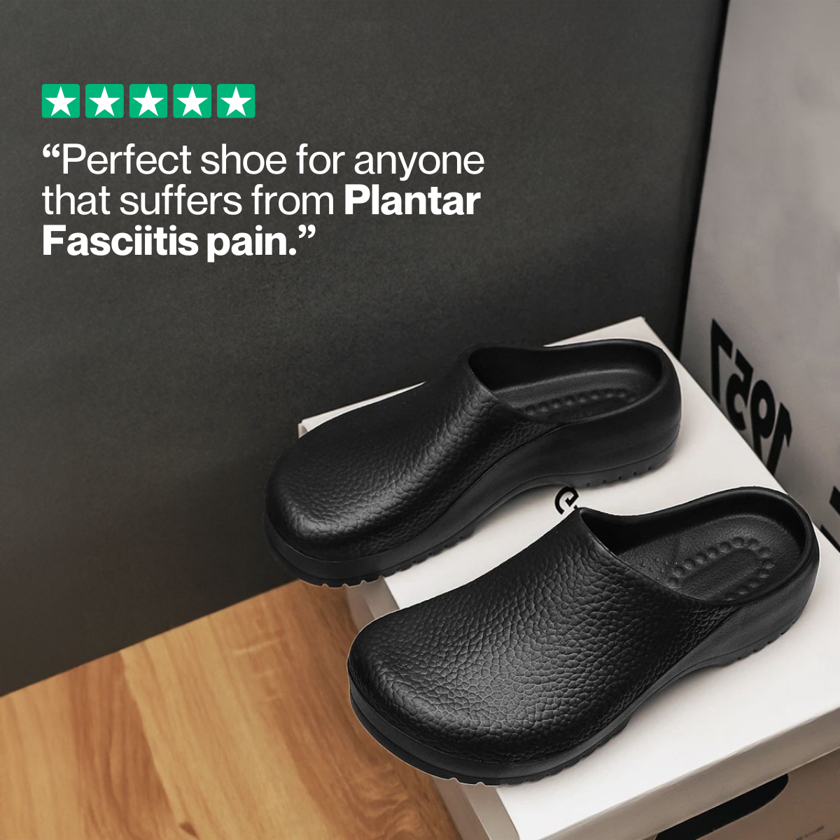 Elson - Healthy & Non-Slip Comfort Clog Mules Black Friday