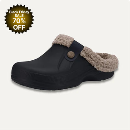 Arlo Fuzzy - Healthy & Non-Slip Comfort Clog Mules Black Friday